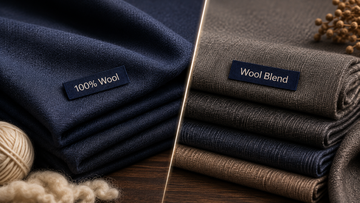Wool vs Wool Blend Suit Fabric: Differences, Benefits & Price Comparison