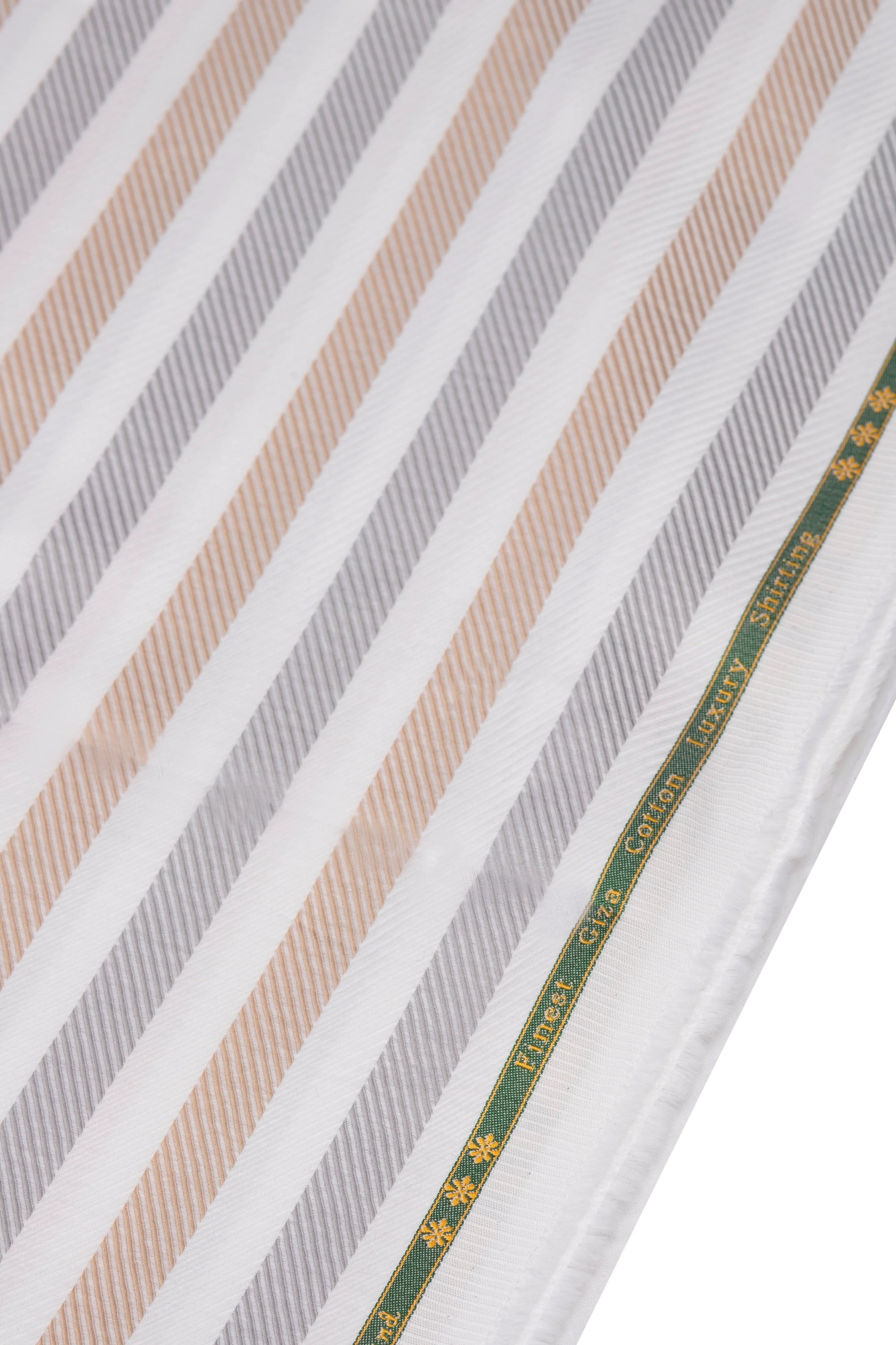 Pearl Ridge Stripe by Reid & Taylor (Unstitched Shirting Fabric) - Detailory