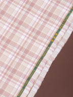 Sahara Rose Check by Reid & Taylor (Unstitched Shirting Fabric) - Detailory