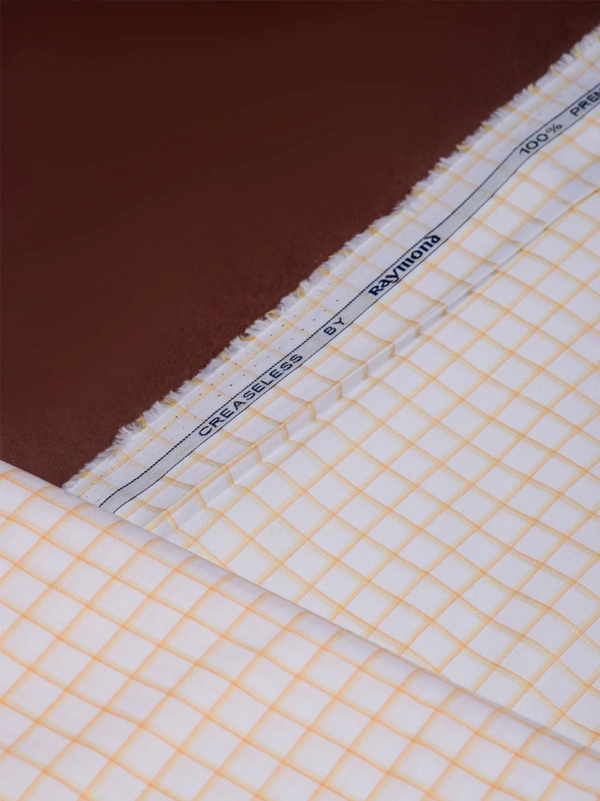 Sunbeam Checkered by Raymond (Unstitched Shirting Fabric) - Detailory