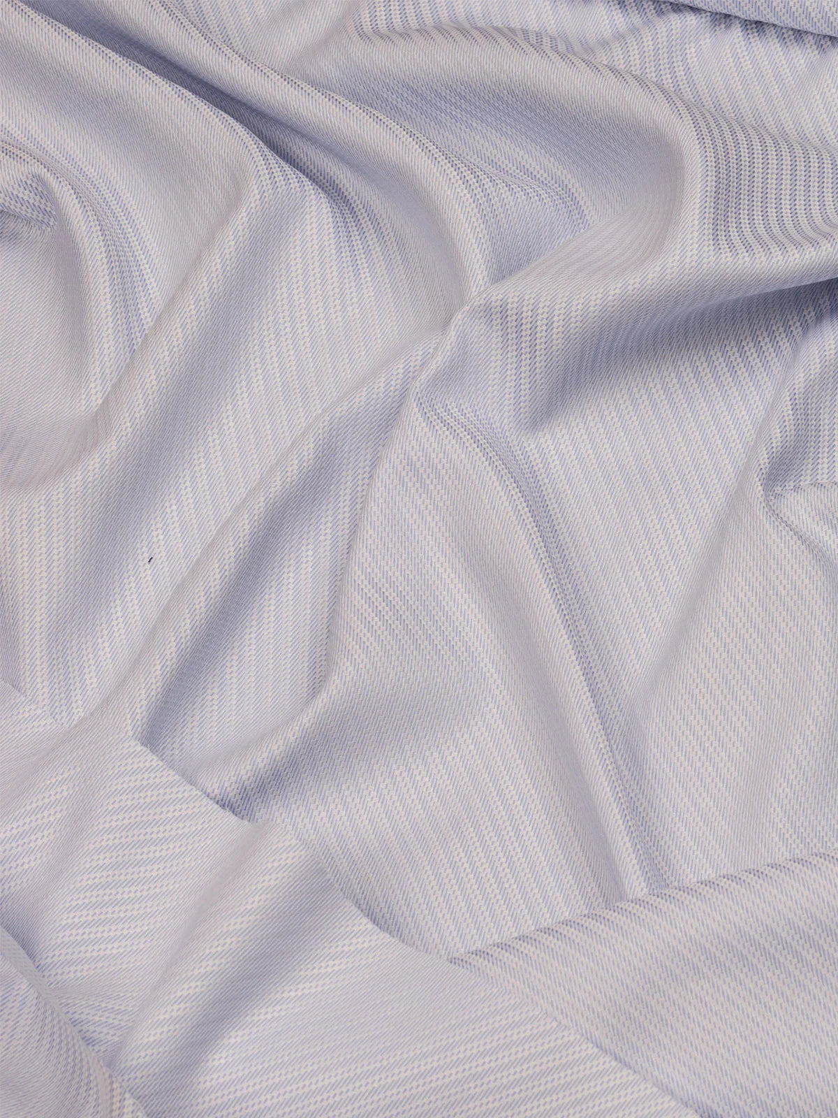 Sky Herringbone Elegance by Roger La Viale (Unstitched Shirting Fabric) - Detailory