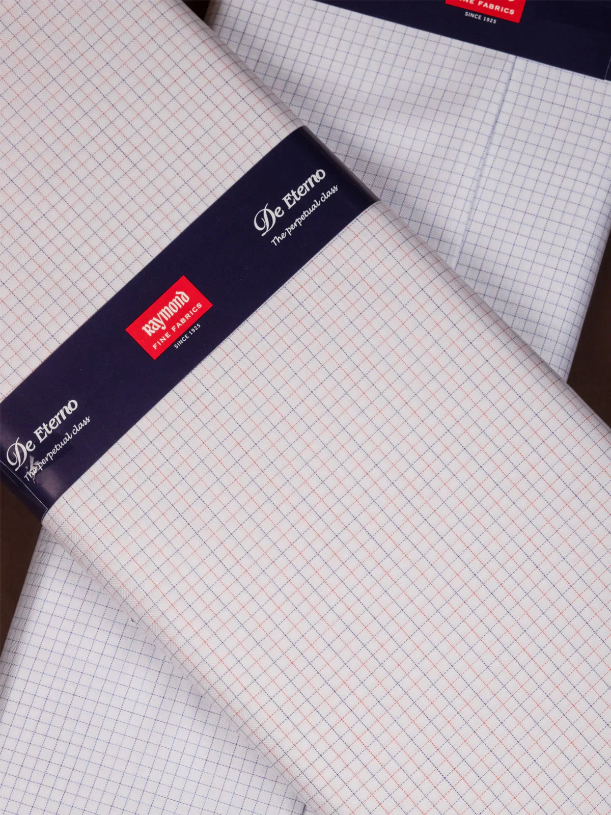 Royale Check by Raymond D’Eterno (Unstitched Shirting Fabric) - Detailory