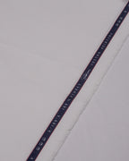 Royal White by Vercelli Italy (Unstitched Shirting Fabric) - Detailory