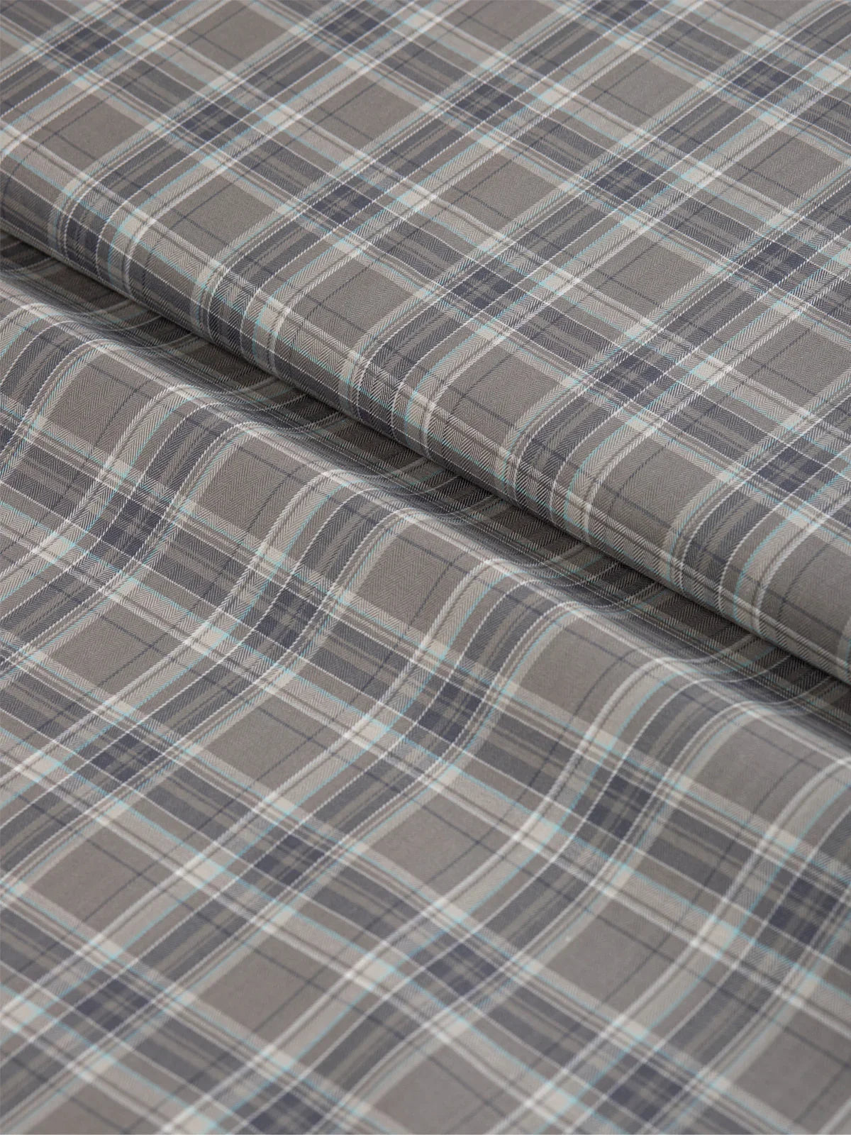 Ashwood check by Reid & Taylor(Unstitched Shirting Fabric) - Detailory