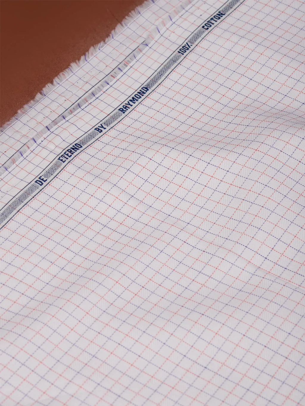 Royale Check by Raymond D’Eterno (Unstitched Shirting Fabric) - Detailory