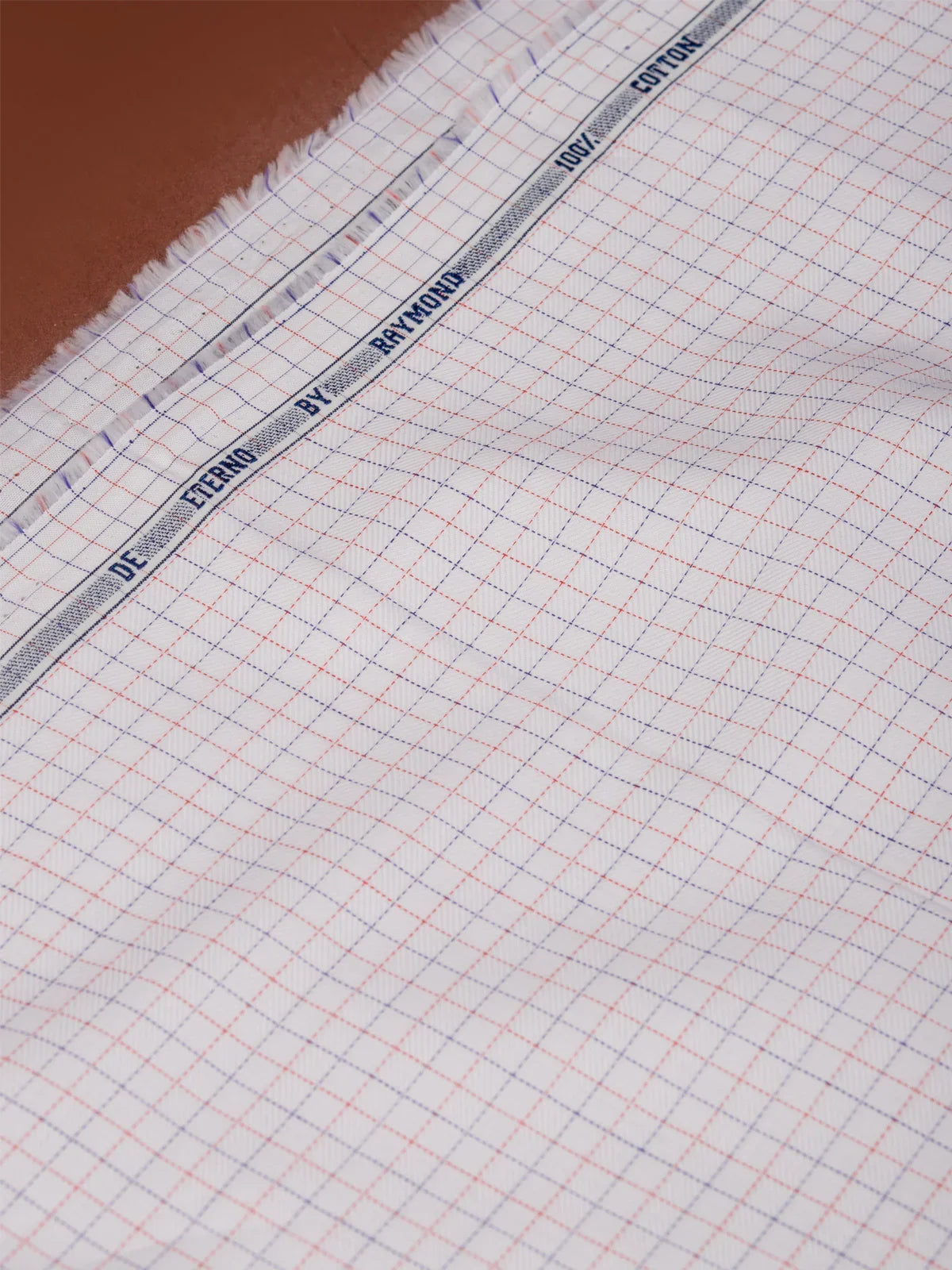 Royale Check by Raymond D’Eterno (Unstitched Shirting Fabric) - Detailory