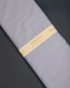 Blue Sereno by Vercelli Italy (Unstitched Shirting Fabric) - Detailory