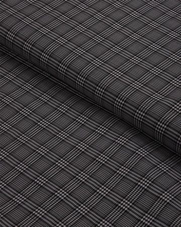 Savile Check by Vercelli Italy(Unstitched Shirting Fabric) - Detailory