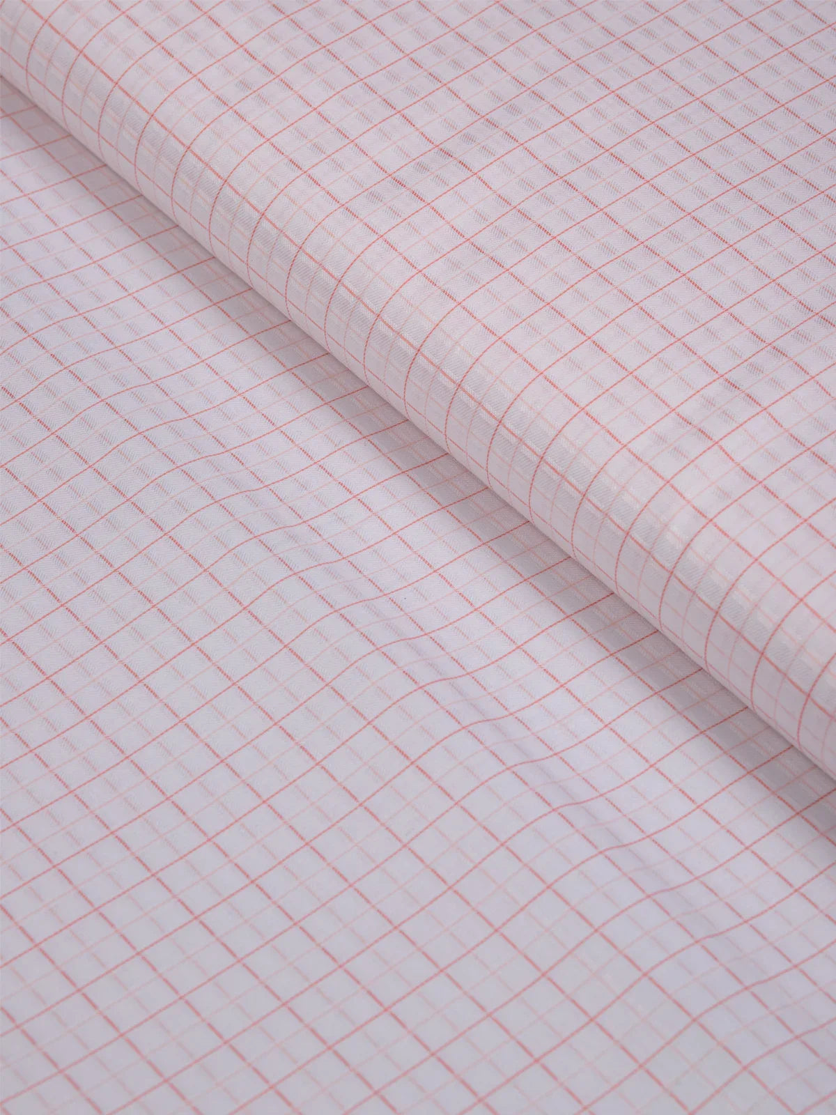 Crimson Grid by Raymond (Unstitched Shirting Fabric) - Detailory