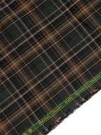 Emerald Highland by Reid & Taylor (Unstitched Shirting Fabric) - Detailory
