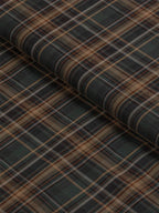 Emerald Highland by Reid & Taylor (Unstitched Shirting Fabric) - Detailory