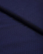 Midnight Dobby by Roger La Viale (Unstitched Shirting Fabric) - Detailory