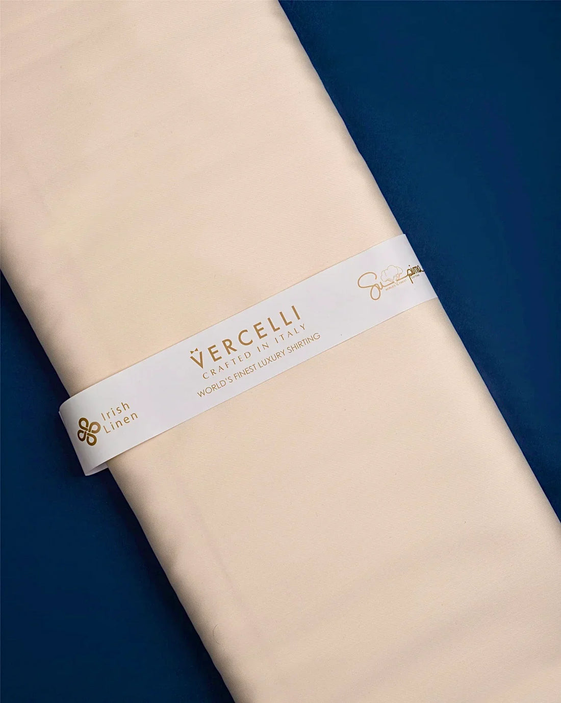 Yellow by Vercelli Italy (Unstitched Shirting Fabric) - Detailory