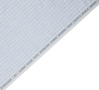 Glacier Blue Checks by Linen Club (Unstitched Shirting and Kurta Fabric)