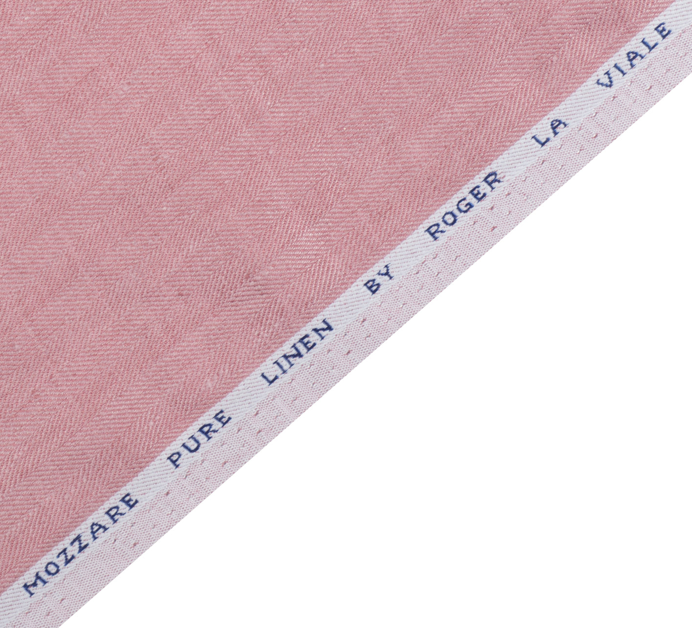 Rosewood Herringbone  By Roger La Viale (Unstitched Shirting and Kurta Fabric)
