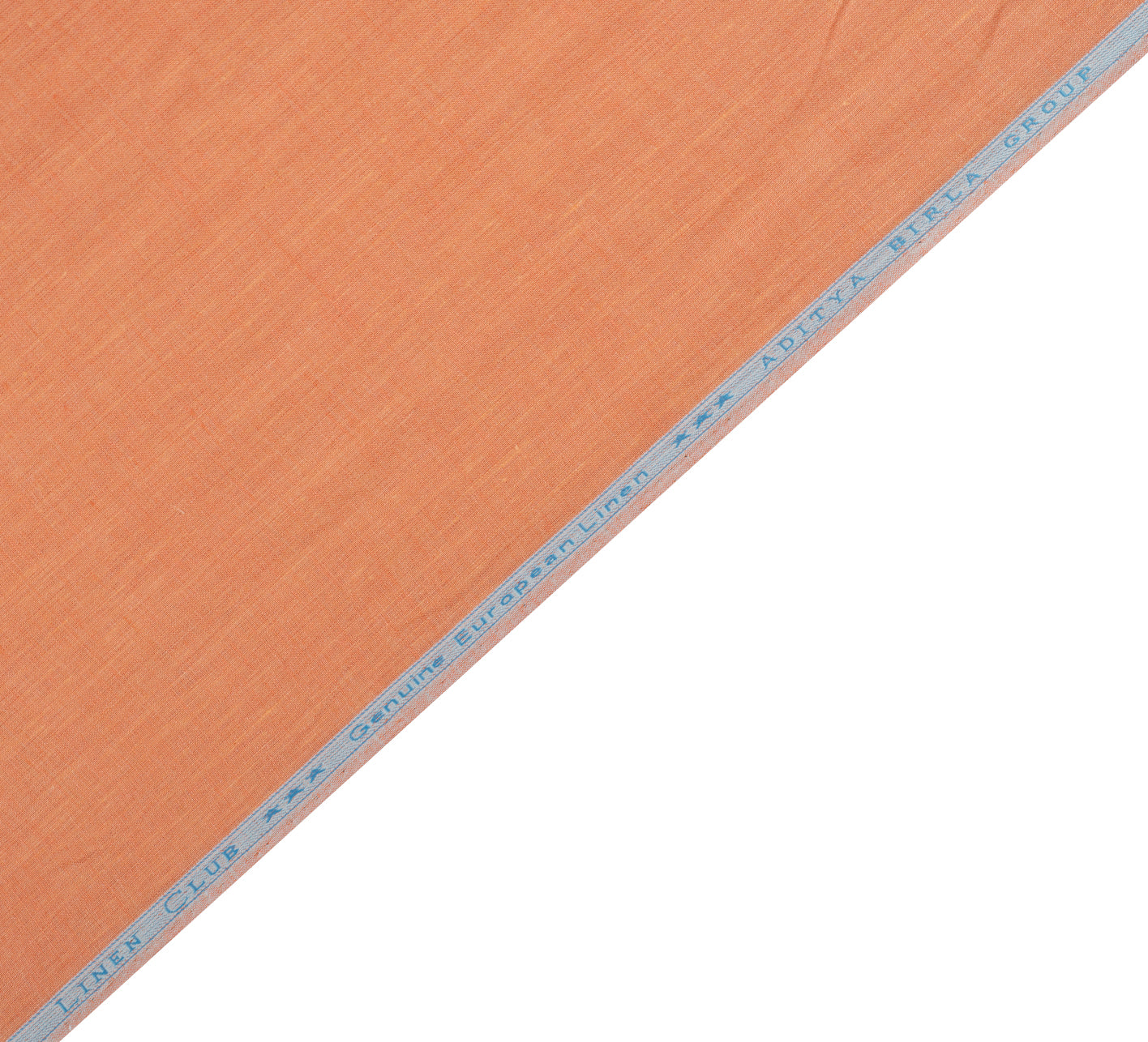 Apricot Ember by Linen Club (Unstitched Shirting and Kurta Fabric)