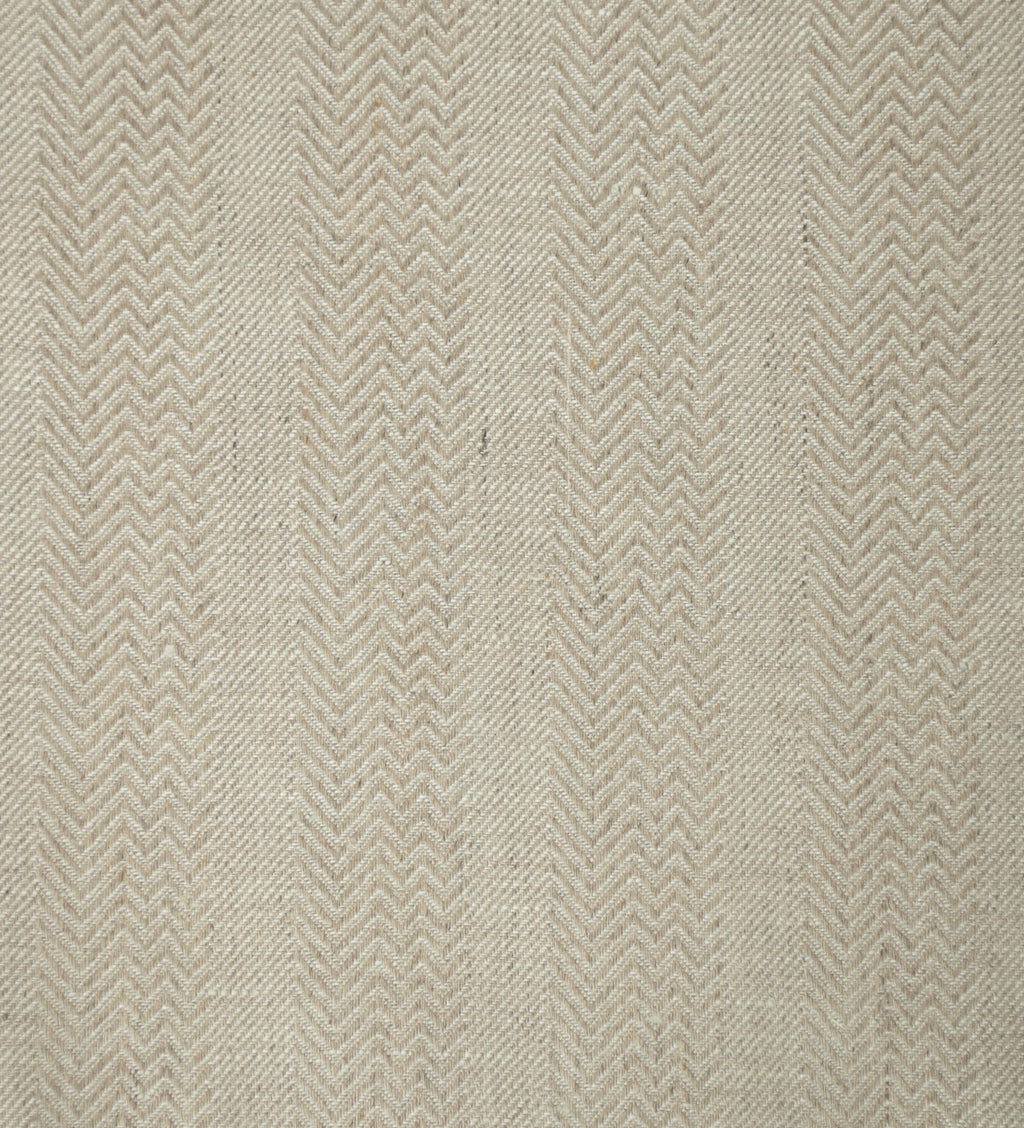 Ivory Herringbone by Linen Club (Unstitched Shirting and Kurta Fabric)