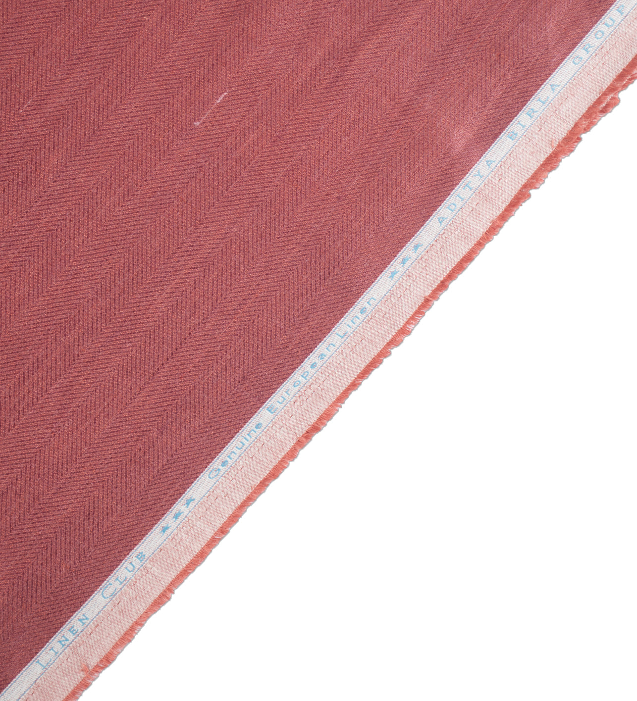 Rust Rose by Linen Club (Unstitched Shirting and Kurta Fabric)