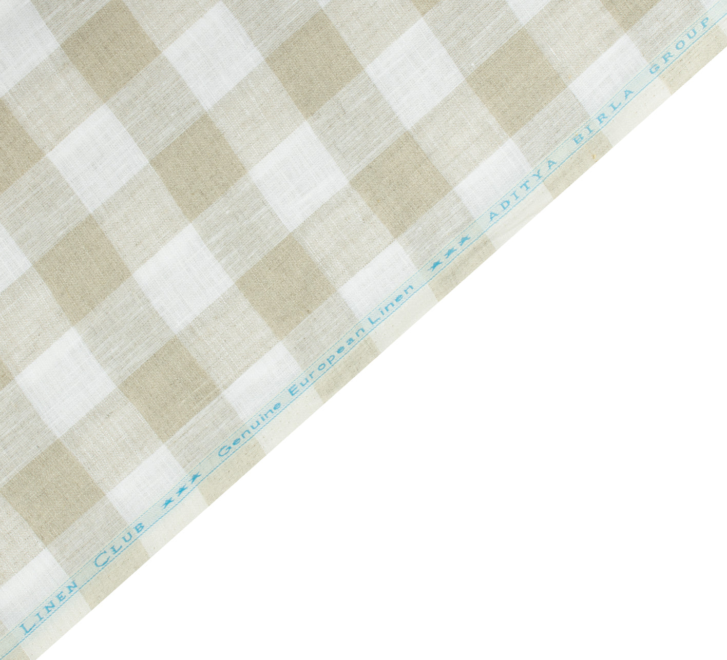 Desert Beige by Linen Club (Unstitched Shirting and Kurta Fabric)