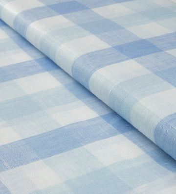 Blue Horizon by Linen Club (Unstitched Shirting and Kurta Fabric)