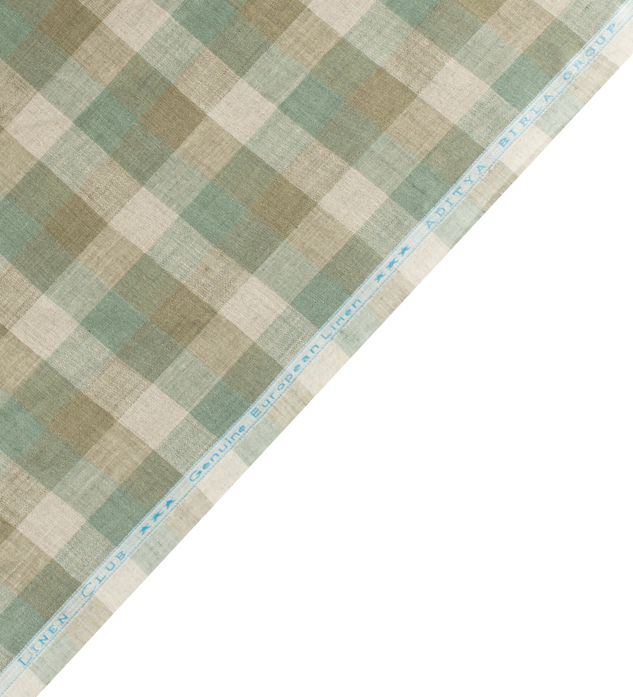 Herbal Khaki by Linen Club (Unstitched Shirting and Kurta Fabric)