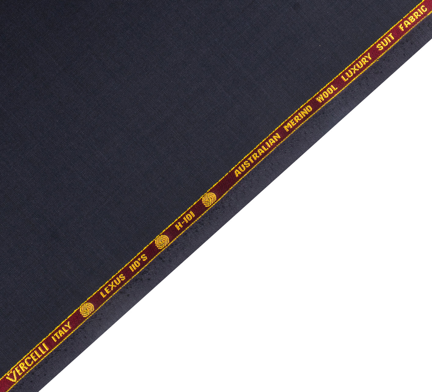 Dark Purple by Vercelli Italy (Unstitched Suiting Fabric)
