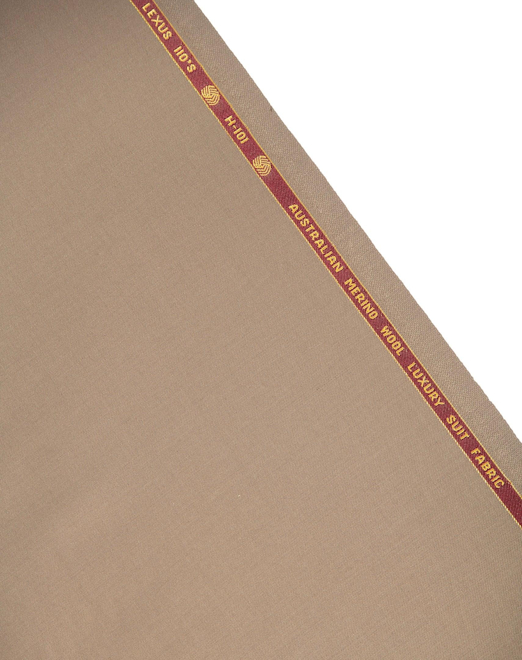 Caramel Dune by Vercelli Italy (Unstitched Suiting Fabric)