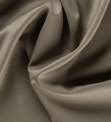 Taupe by Vercelli Italy (Unstitched Suiting Fabric)