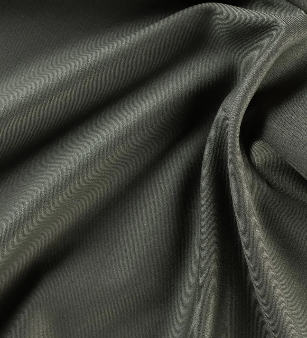 Moss green by Vercelli Italy (Unstitched Suiting Fabric)