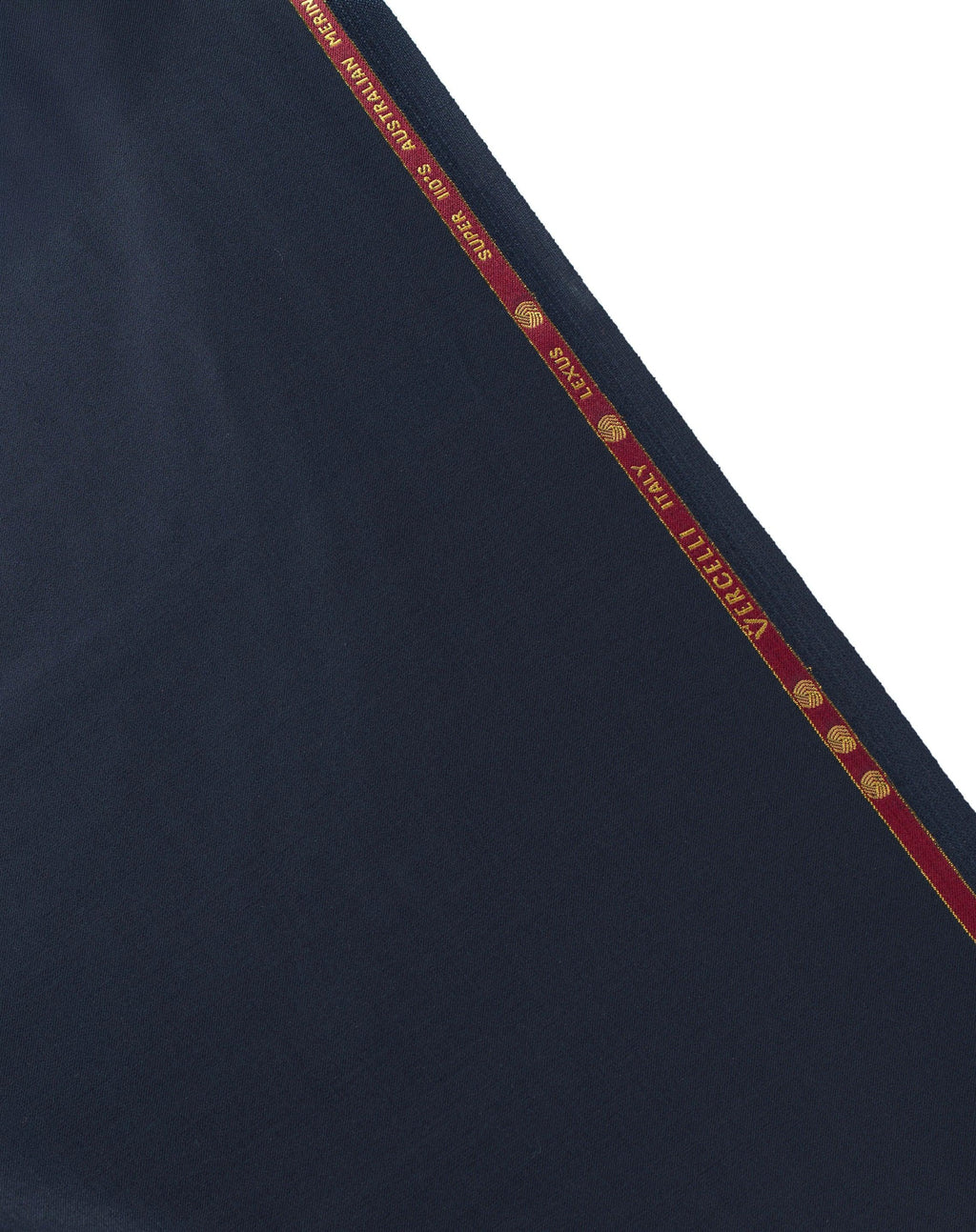 Sapphire Noir by Vercelli Italy (Unstitched Suiting Fabric)