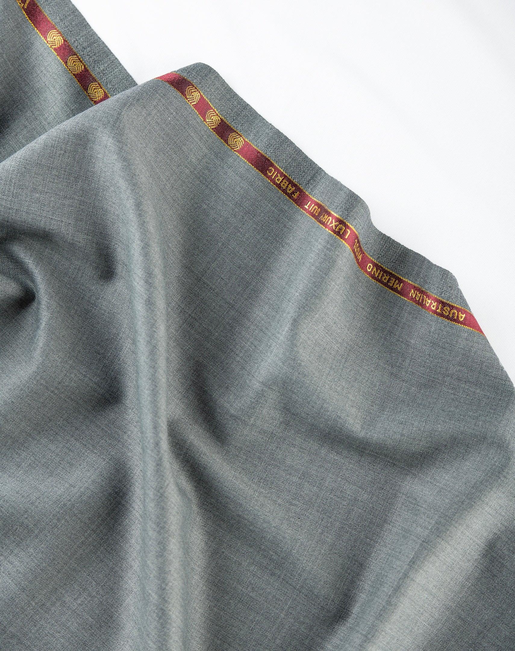 Silver Mist by Vercelli Italy (Unstitched Suiting Fabric)