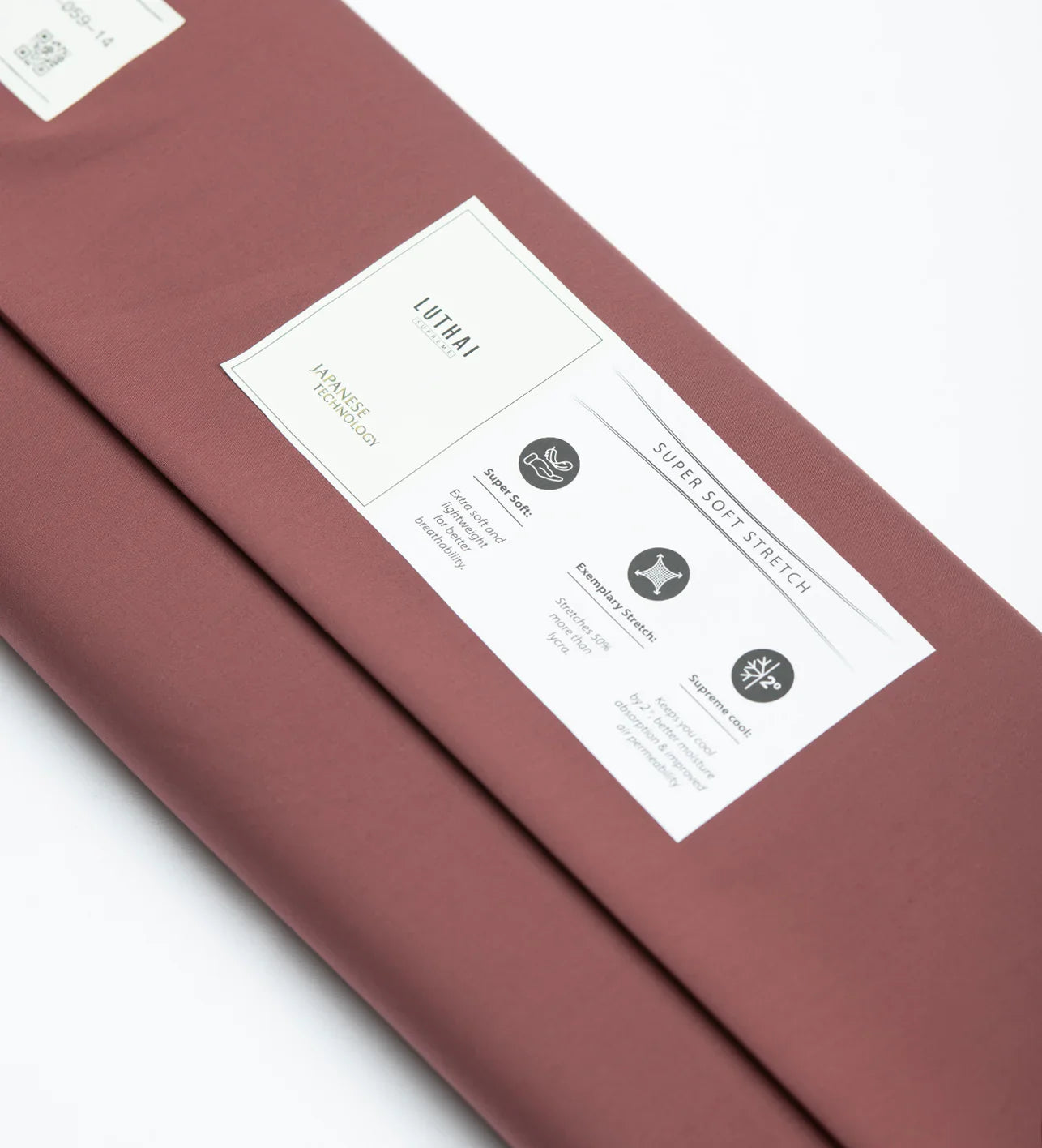 Vintage Mauve by Luthai (Unstitched Shirting Fabric)