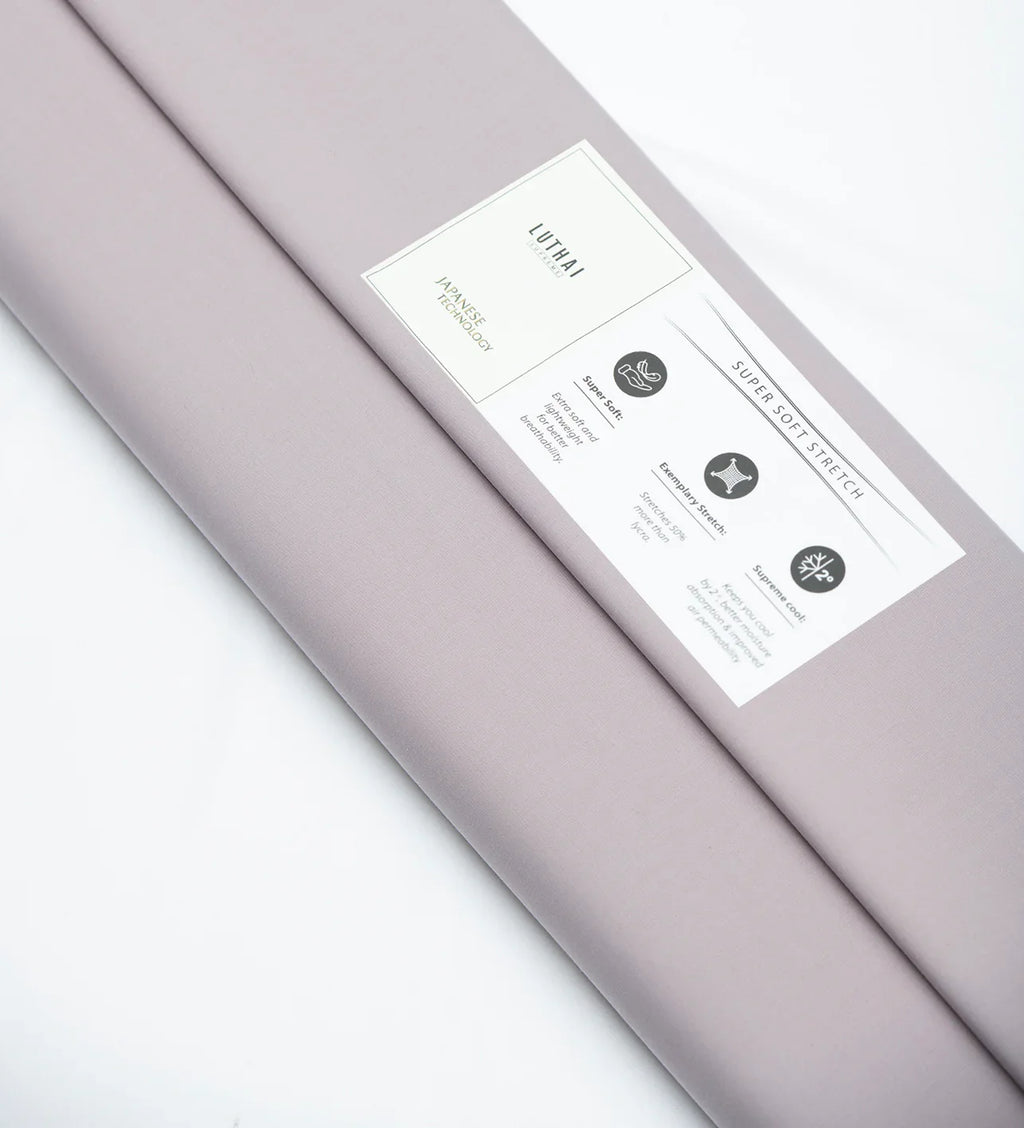 Lilac by Luthai (Unstitched Shirting Fabric)