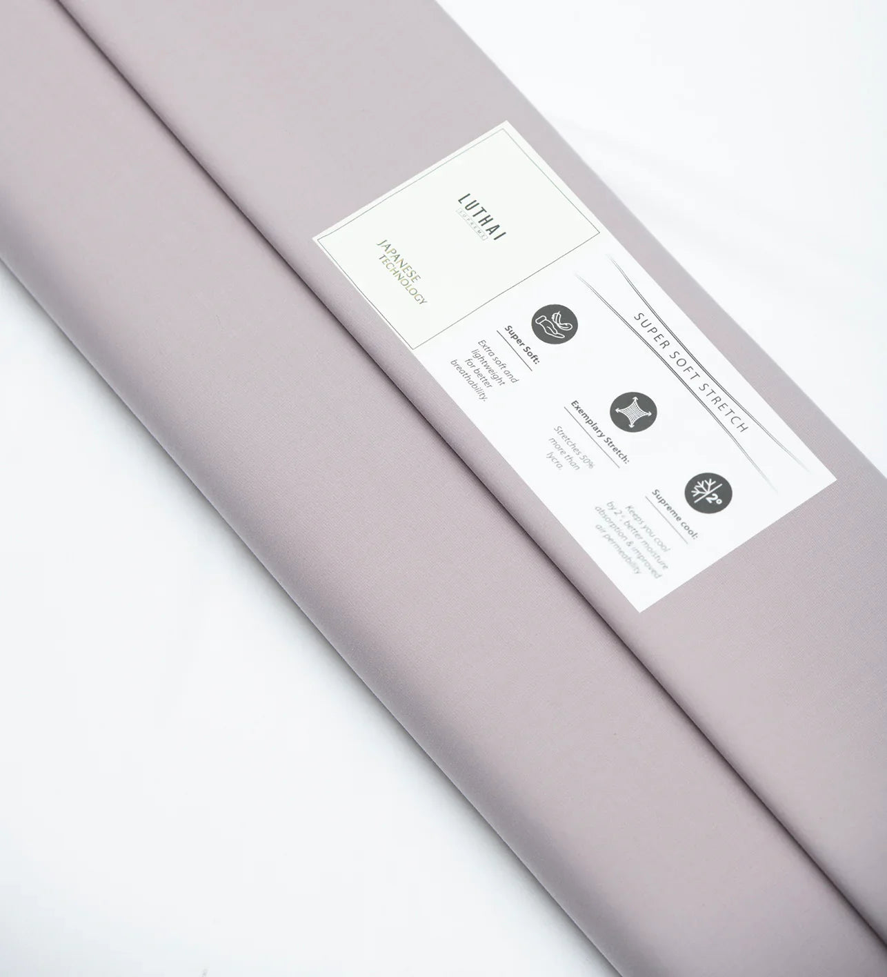 Lilac by Luthai (Unstitched Shirting Fabric)