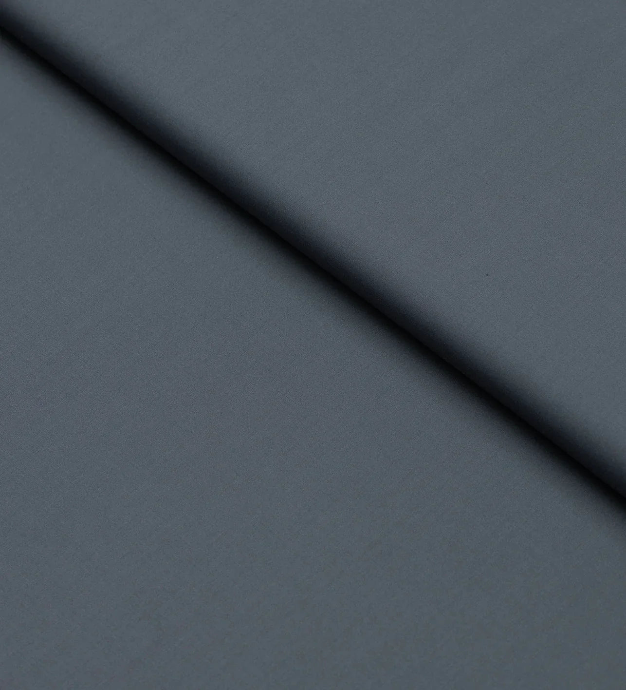 Charcoal Blue by Luthai (Unstitched Shirting Fabric)