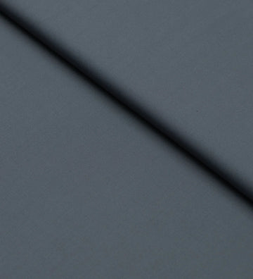 Charcoal Blue by Luthai (Unstitched Shirting Fabric)