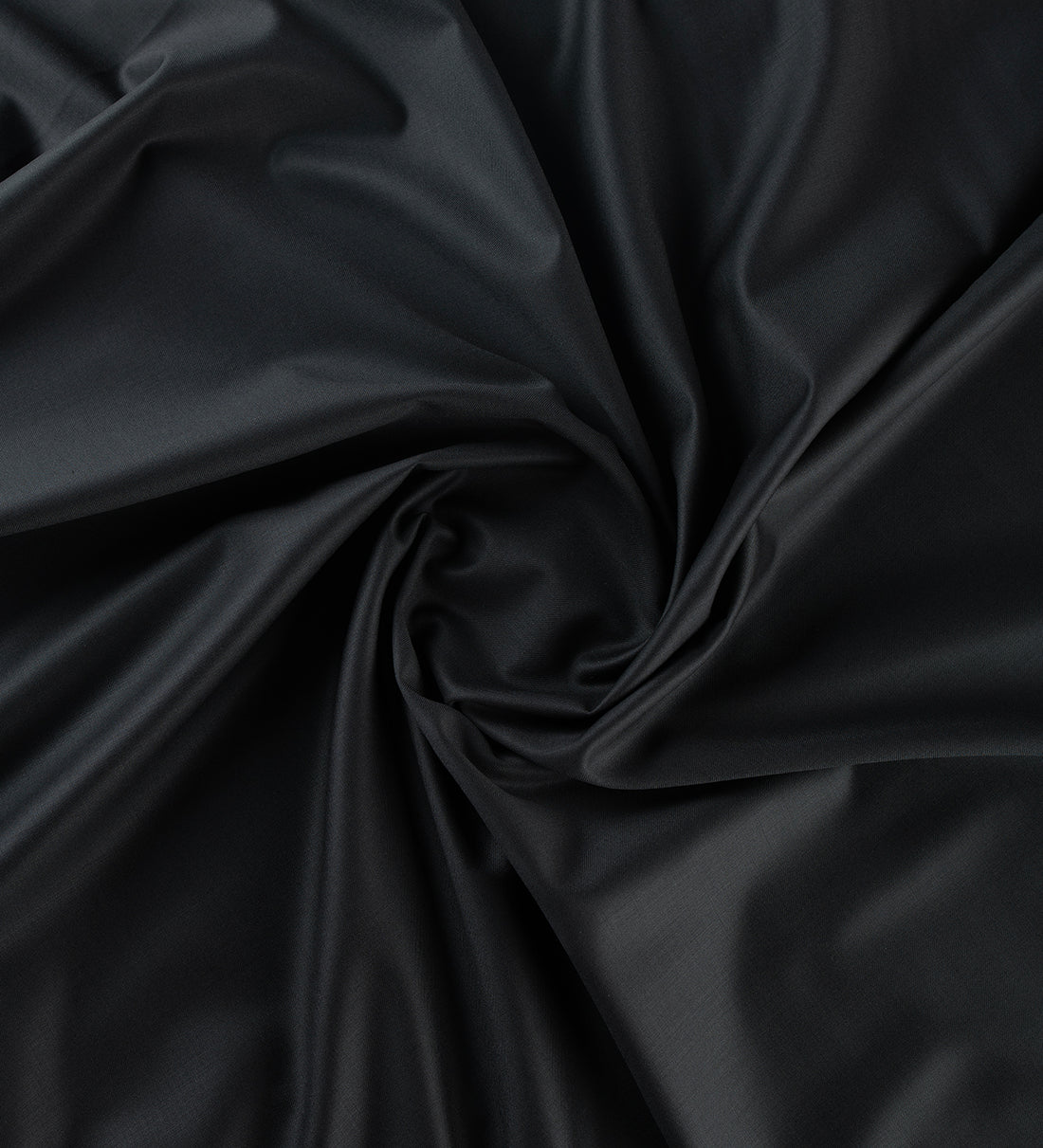 Jet Black by Vercelli Italy (Unstitched Suiting Fabric)