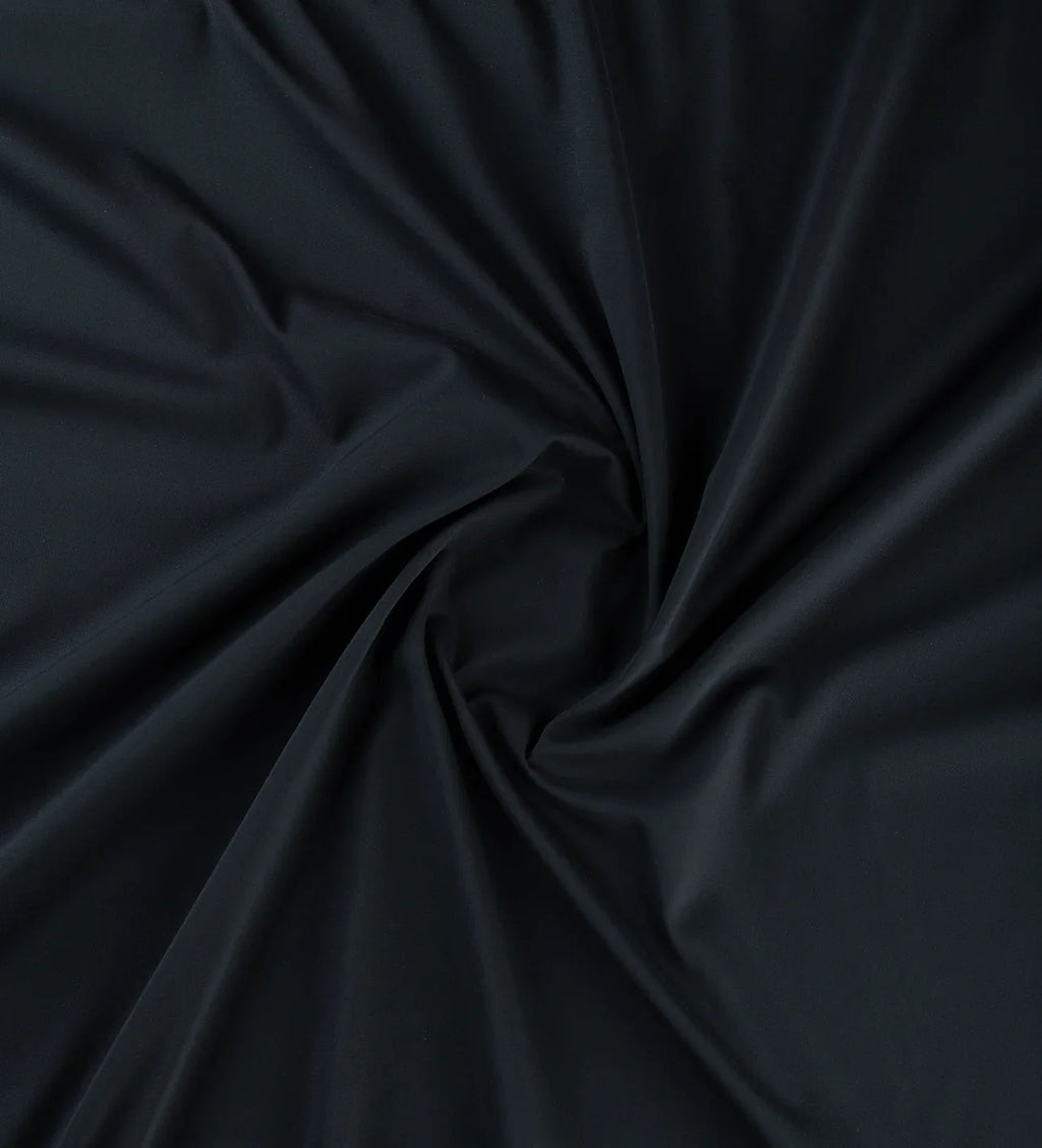 Shadow Navy by Luthai (Unstitched Shirting Fabric)
