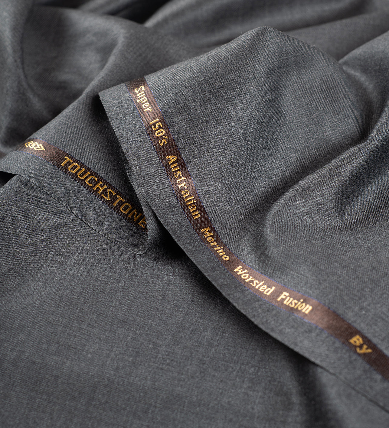 Monarch Grey by Roger La Viale  (Unstitched Suiting Fabric)