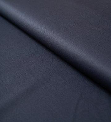 Savile Navy (Unstitched Suiting Fabric)