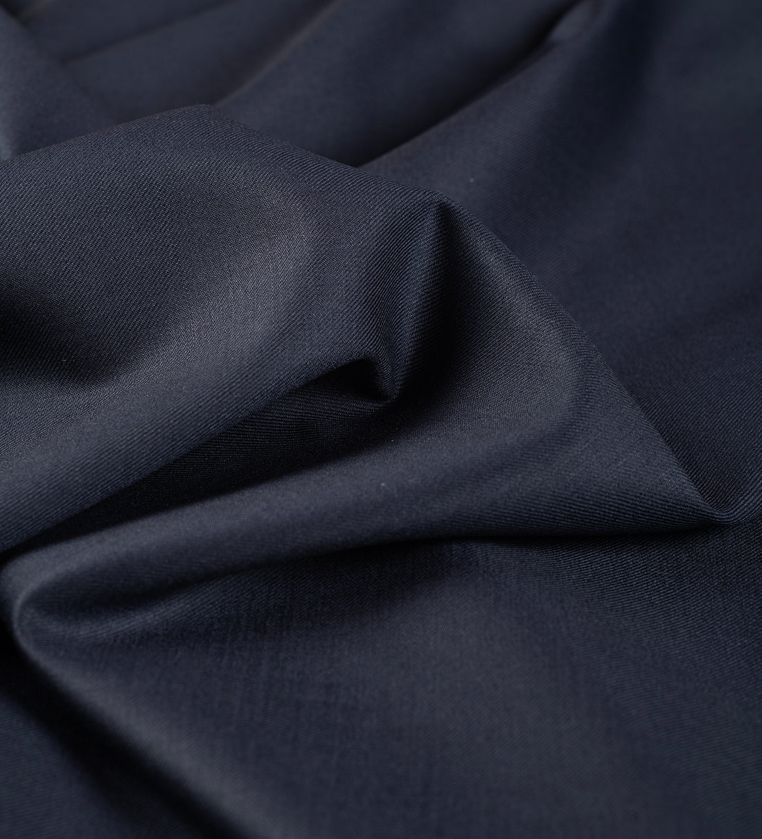 Savile Navy (Unstitched Suiting Fabric)