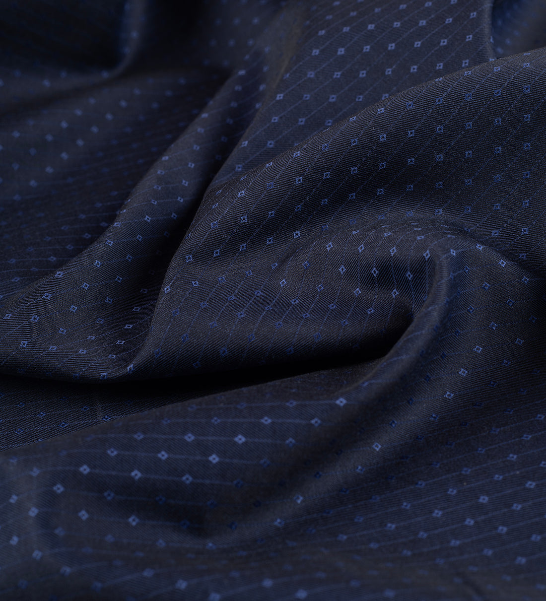 Bleu Imperiale (Unstitched Shirting Fabric)