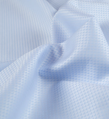 Bleu Glacé by Tessitura Monti (Unstitched Shirting Fabric)