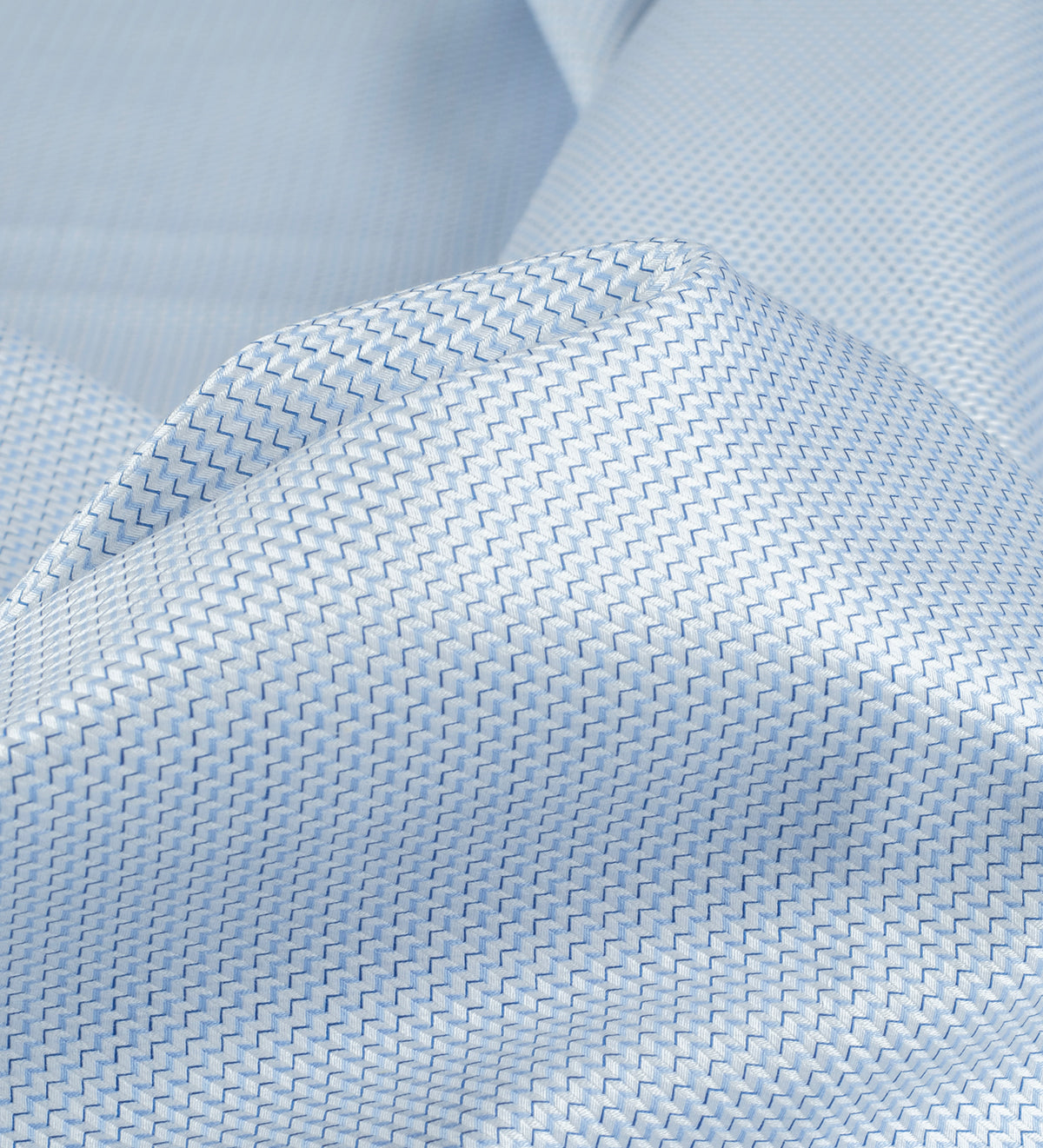 Micro Chevron Weave (2 ply) By Reid & Taylor (Unstitched Shirting Fabric)