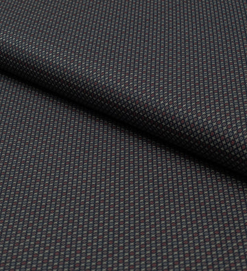 Midnight Micro-Mosaic By Reid & Taylor (Unstitched Shirting Fabric)