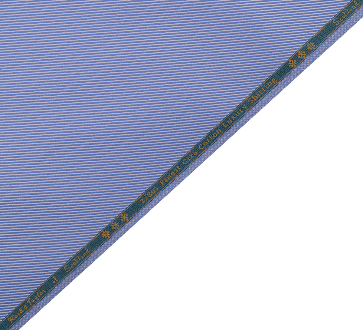 Sky Blue Fine By Reid & Taylor (Unstitched Shirting Fabric)