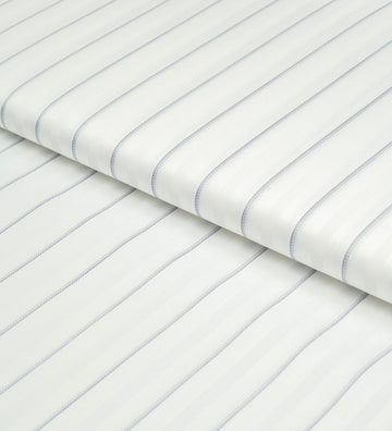 Royal Oxford Stripe  By Reid & Taylor (Unstitched Shirting Fabric)