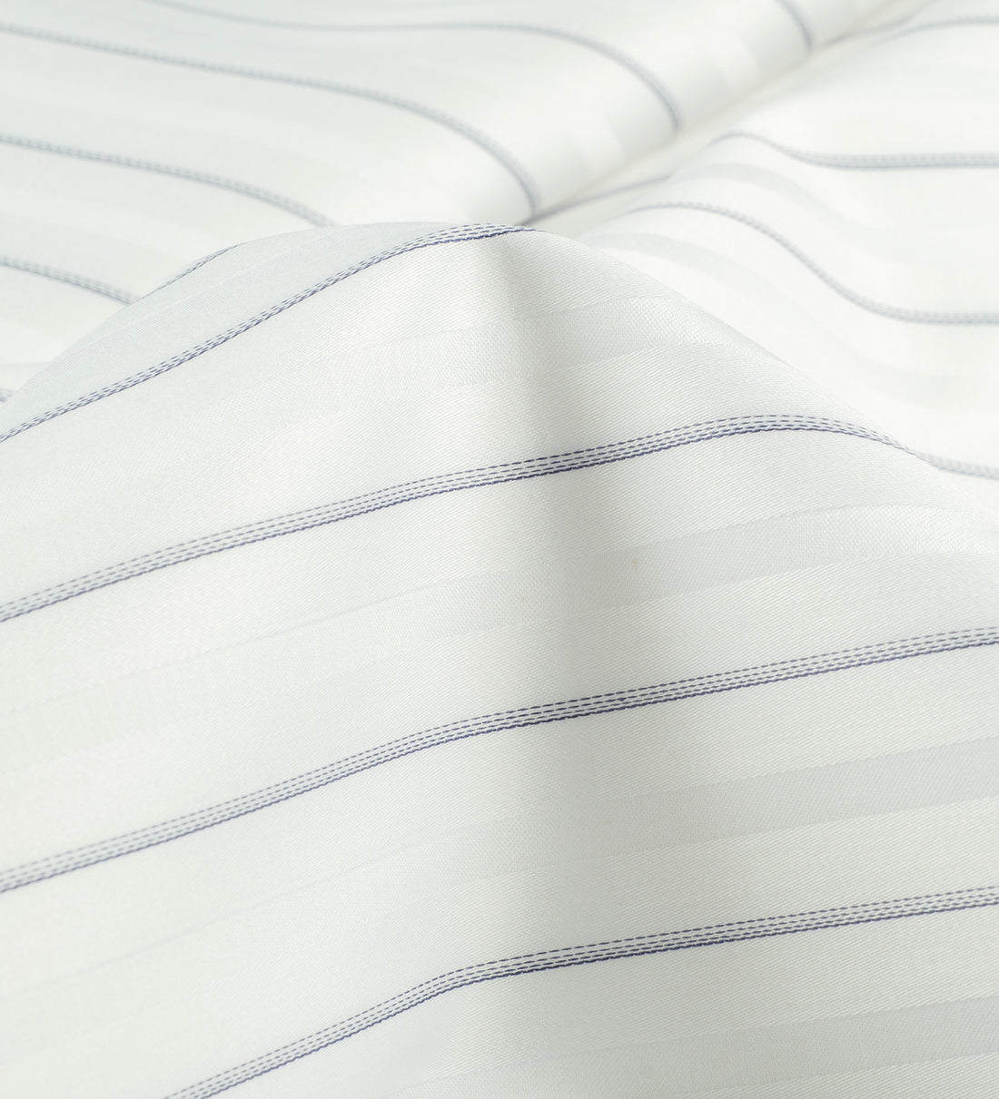 Royal Oxford Stripe  By Reid & Taylor (Unstitched Shirting Fabric)