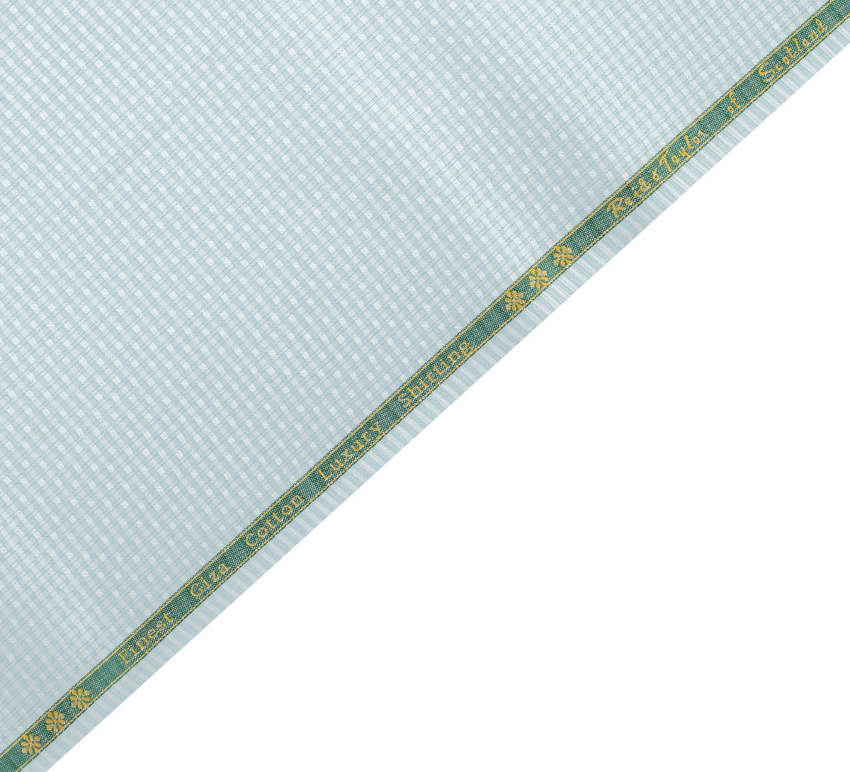 Mint Jacquard  By Reid & Taylor (Unstitched Shirting Fabric)
