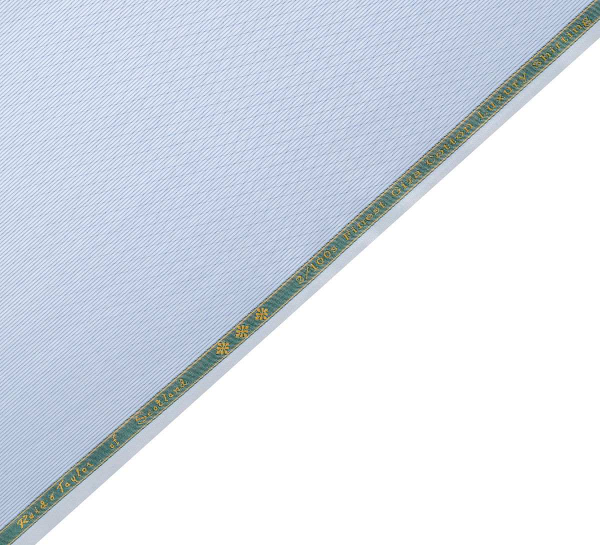 Montclair Blue 2/100 By Reid & Taylor (Unstitched Shirting Fabric)